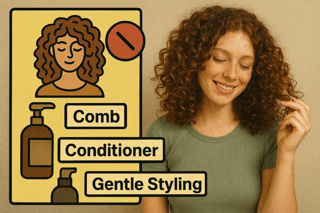 How to Care for Curly Hair Without Damage