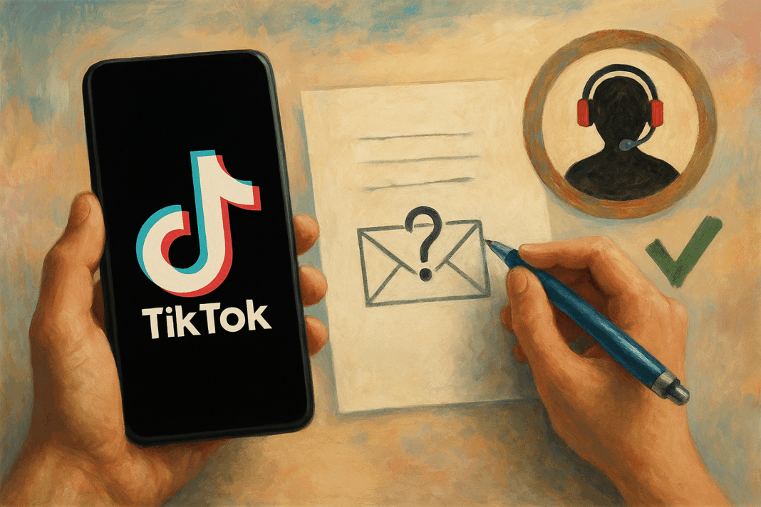 How to Contact TikTok Support for Account Recovery