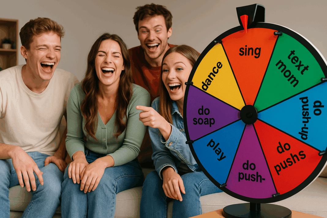 Funniest Spin the Wheel Dares to Play with Friends