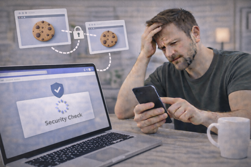 Security check never finishes Cookie partitioning